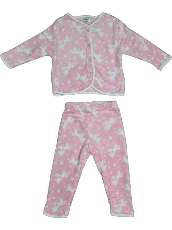 Picture of G0012 GIRLS PYJAMA FLEECY SOFT AND SUPER WARM 1-3/4 YEARS